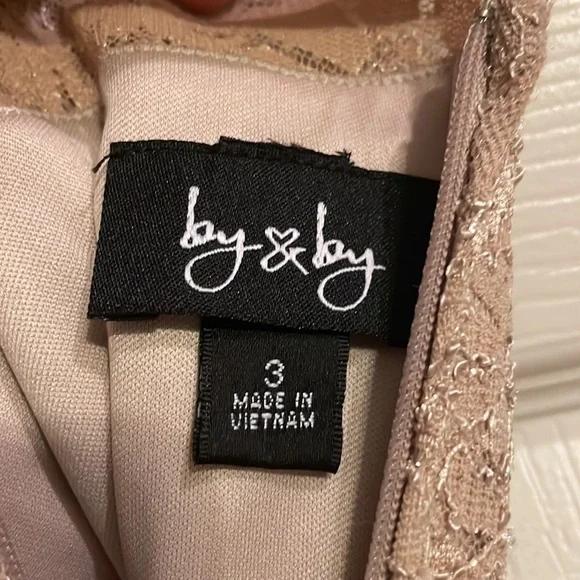 Juniors formal dress size 3 NWOT - Picture 5 of 5